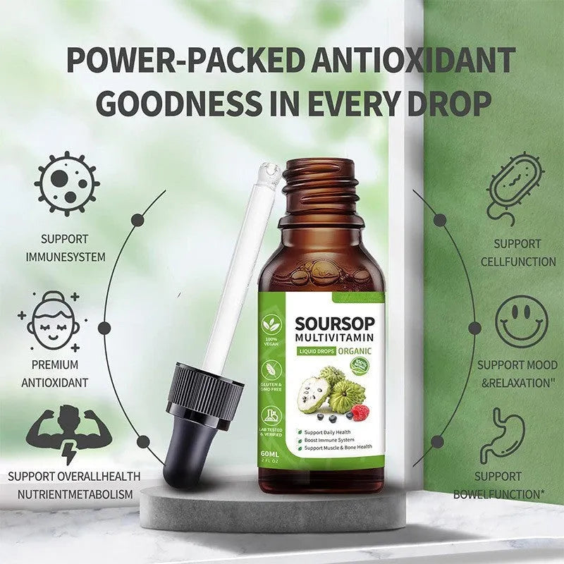 60ml bottle of prickly fruit and lychee flavoured edible care drops for adult use