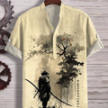 Short sleeve shirt with a 3D digital animal print design in various colours.