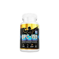 Bottle of body supplement capsules for energy and nutritional support