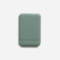 Black magnetic mobile phone holder case showing slim 6.9mm profile and built-in magnet for car mounts.