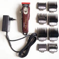 Adult and children hair clipper set with stainless steel cutter head and choice of EU UK or US plug