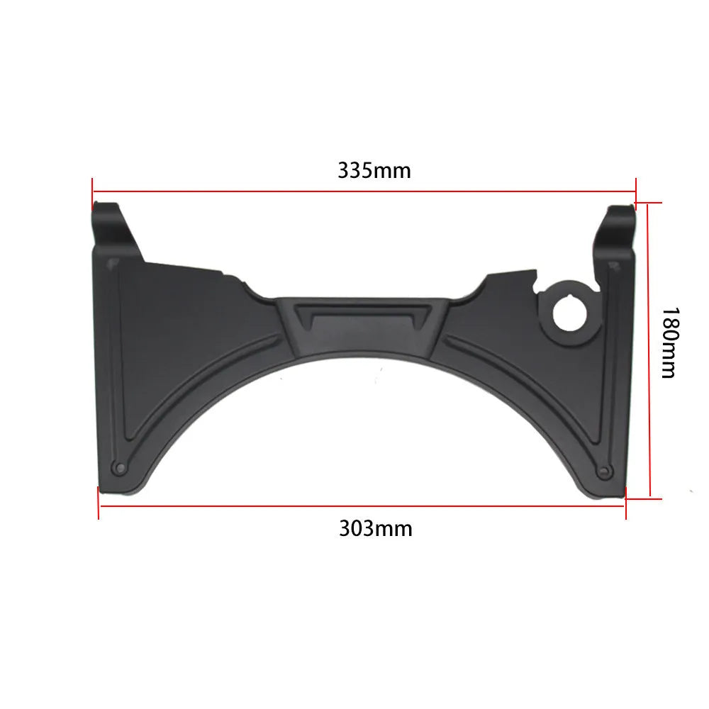 Black ABS plastic motorcycle cockpit fairing for BMW R1250GS and R1200GS LC models