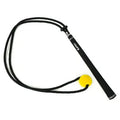 Black silicone elastic training rope for golf swing correction and ball sports technique practice