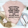 Pink unisex casual t-shirt with short sleeves and a printed design on a solid colour background.