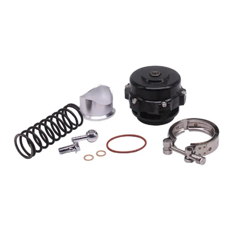 Aluminium alloy automotive bypass valve with 50mm diameter in multiple colour options