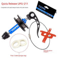 Aluminium bicycle chain holder and tensiometer tool in three versions: barrel shaft, basic, and quick release.
