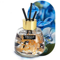 Glass bottle car perfume ornament with loose incense for automotive decoration
