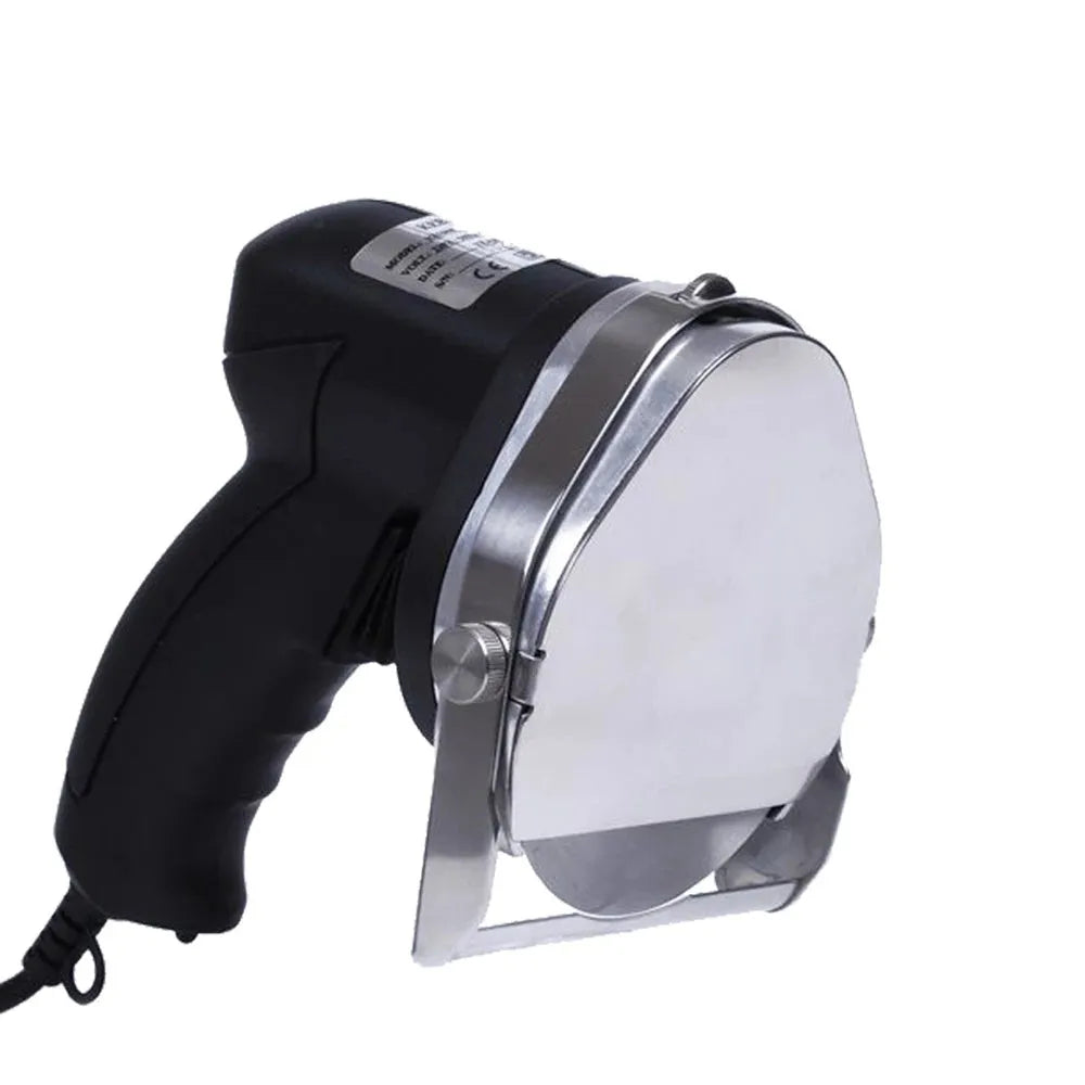 Black electric meat cleaver blade for turkey barbecue machine with EU plug