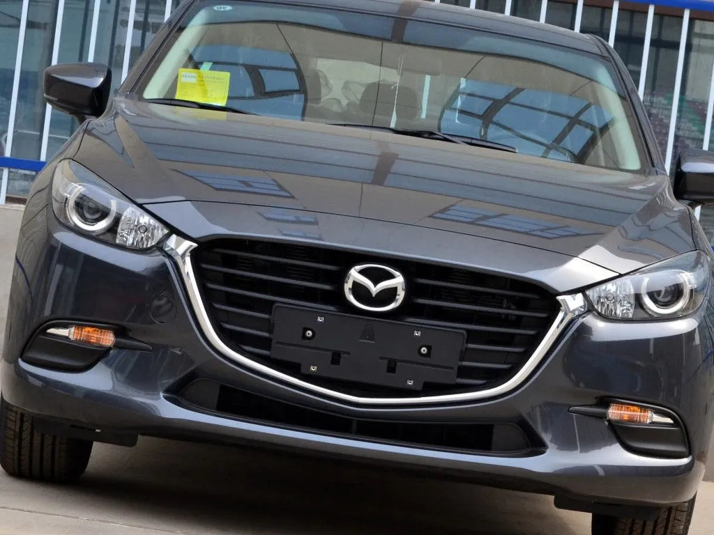 Mazda 3 Exela headlamp cover replacement lens with snake glue adhesive for 2014-2019 models