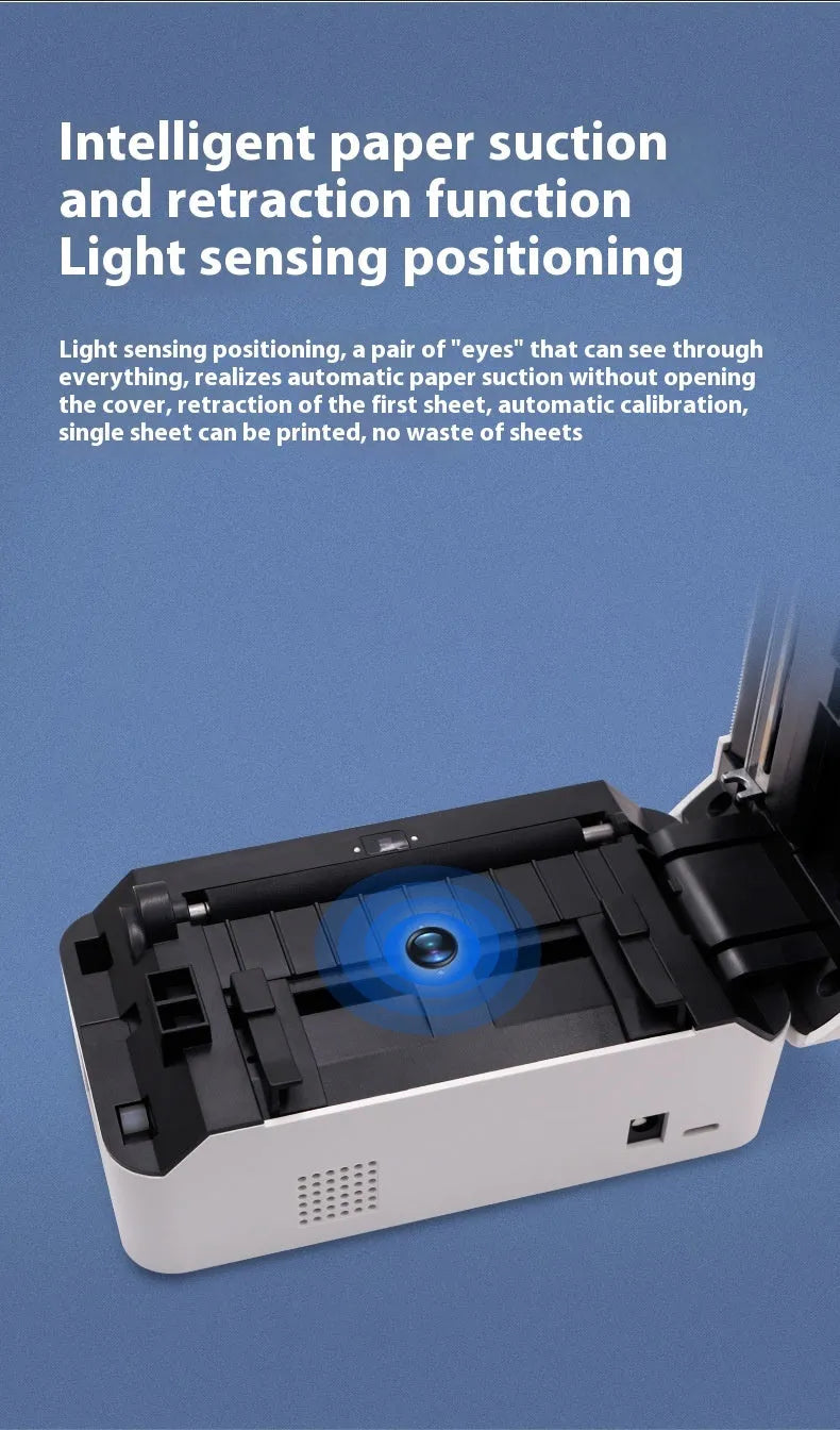 Thermal Express Single Electronic Surface Printer with Bluetooth connectivity on a counter