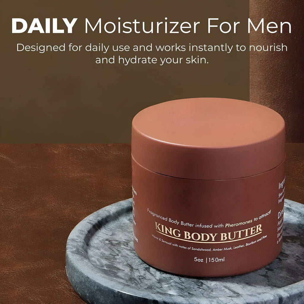 Moisturising body cream container for universal skin types in 1pc packaging