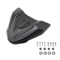 Black ABS fixed wind front wing for KTM Adventure motorcycles
