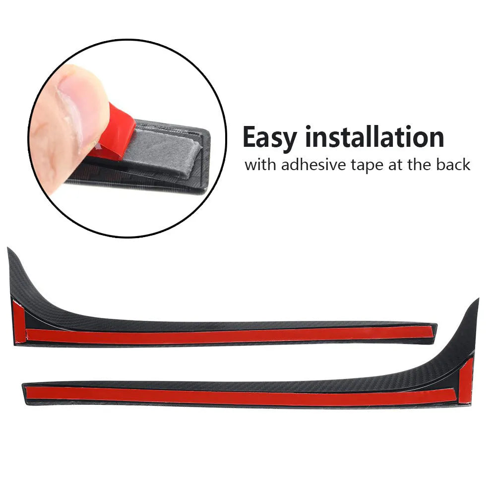 Black ABS plastic rear window spoiler wing for Volkswagen Golf 7 MK7 car