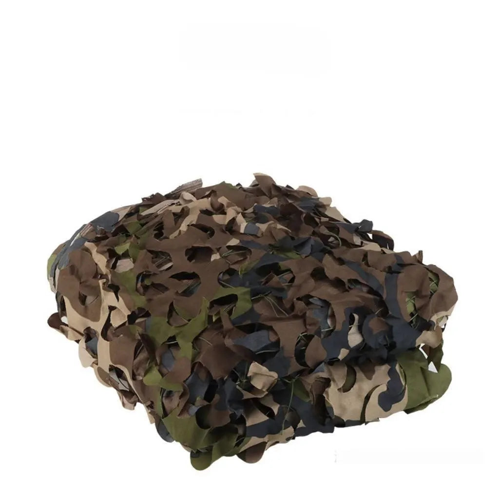 Camouflage netting set in multiple patterns for tactical cover and UV protection
