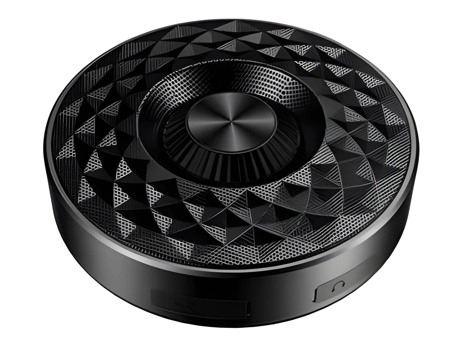 Mini Bluetooth wireless sound box speaker in black, orange, or silvery white colour