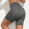 Printed yoga leggings for women in polyester-spandex blend, available in black blue grey red white sizes S to XL