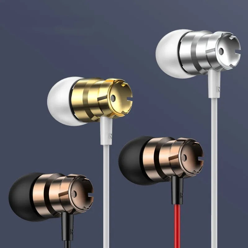 Turbo in-ear headphones with 3.5mm straight plug in multiple colour options