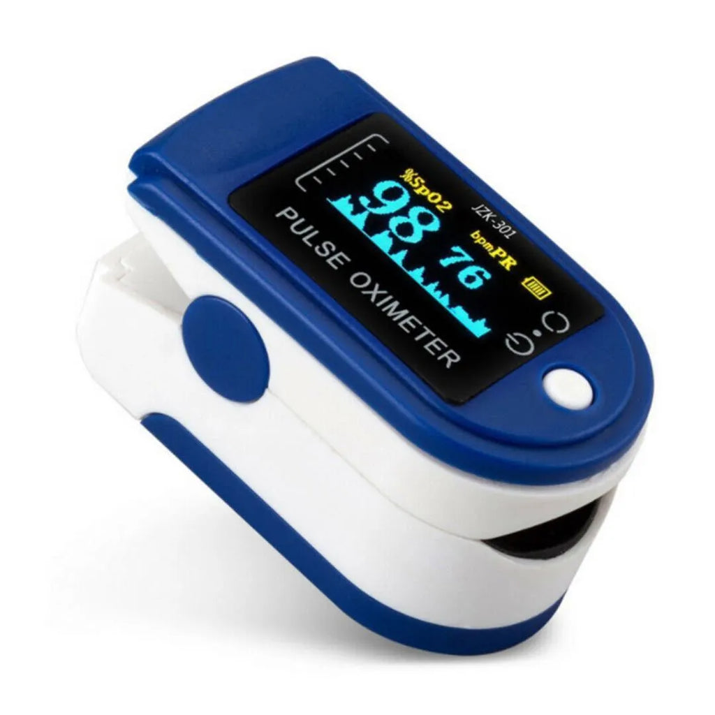 Fingertip pulse oximeter H6 H8 battery powered plastic monitor for oxygen saturation
