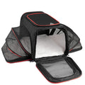 600D cation cat bag in small and large sizes with solid colour design