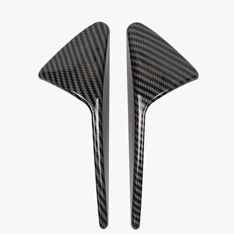 Tesla Model 3 XS side camera protection shell in matte black finish two pieces
