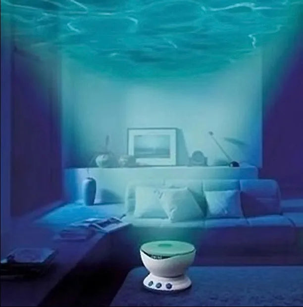 Blue ocean LED projection lamp for children's puzzle rooms with DLP trapezoidal correction technology