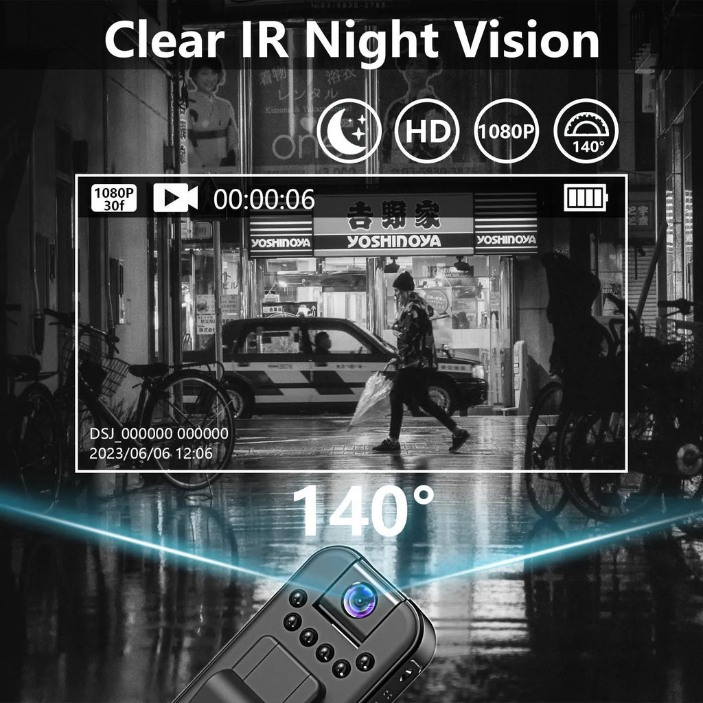 L7 model home security camera with HD recording and infrared night vision