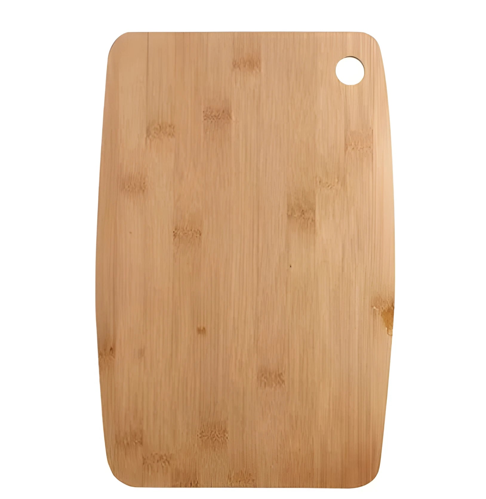 Moso bamboo square kitchen cutting board, 28x17x1 cm, antibacterial surface for vegetable chopping