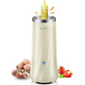 Beige white and green automatic mini breakfast machine with 50W power rating