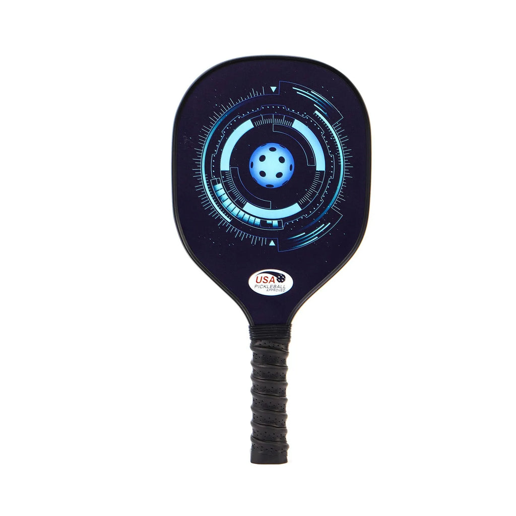 Poplar Peak wooden sports training racket for table tennis and pickleball.