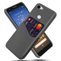 Leather Google Pixel phone case in solid colour with waterproof and drop-resistant protection