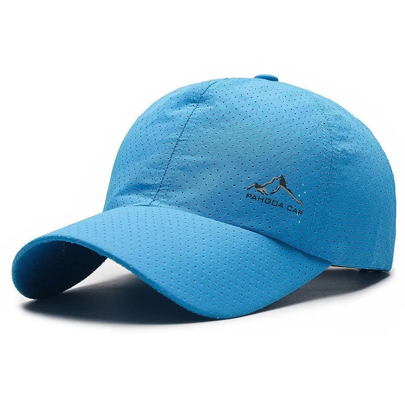 Korean style adjustable baseball cap in Army Green colour with dome crown for summer sun protection.