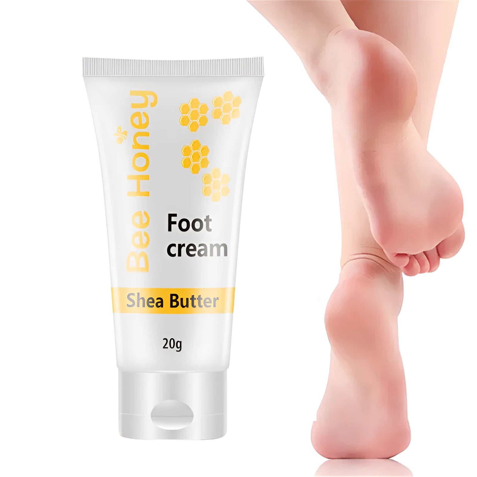 Honey moisturising cream foot cream leg cream 20g with honey and avocado extracts