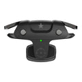 Black F5 mobile phone game controller with joystick measuring 5cm wide