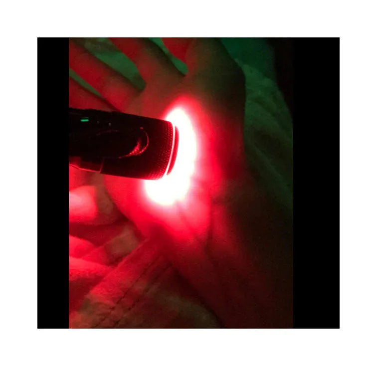 Black aluminium alloy Smart Vein Locator device for medical vein identification.