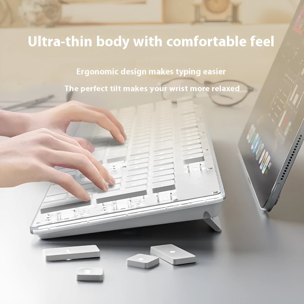 Wired mute keyboard with ABS construction in multiple colour options with various lighting effects