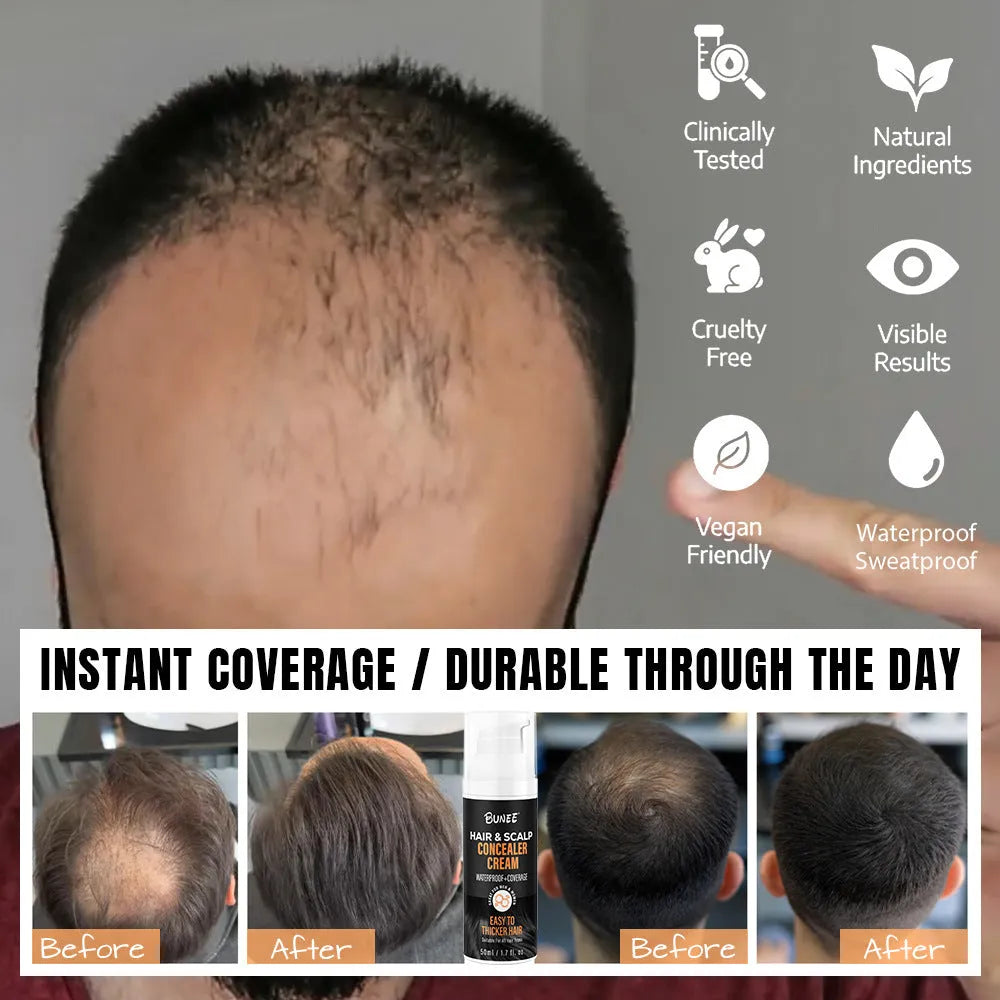 30ml scalp concealer pomade for thinning hair coverage and scalp nourishment