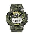 Black T6 Tactical Rugged Smart Watch with 1.3 inch screen on wrist