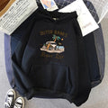 Bund Exploration hooded hoodie pullover with letter pattern for men and women, polyester fabric, long sleeves, available in multiple colours and sizes