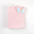 Rabbit style 3-inch mini photo album in blue, pink or white with 16 loose-leaf pages