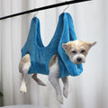 Cloth pet nest for cats and dogs in pink, available in sizes S M L measuring 25cm 30cm 35cm