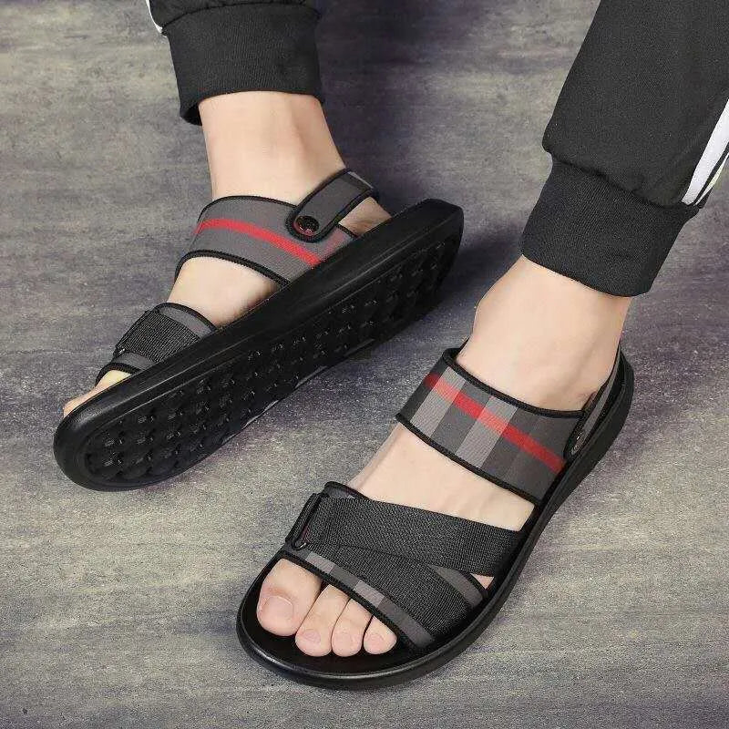 Youth leisure sports sandals with Lycra upper and polyurethane sole in sizes EUR 38 to 44