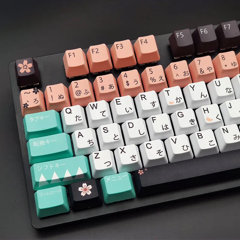 Green plastic keycap for Cherry MX mechanical keyboards with USB wireless connection