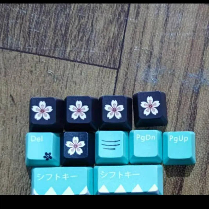 Green plastic keycap for Cherry MX mechanical keyboards with USB wireless connection