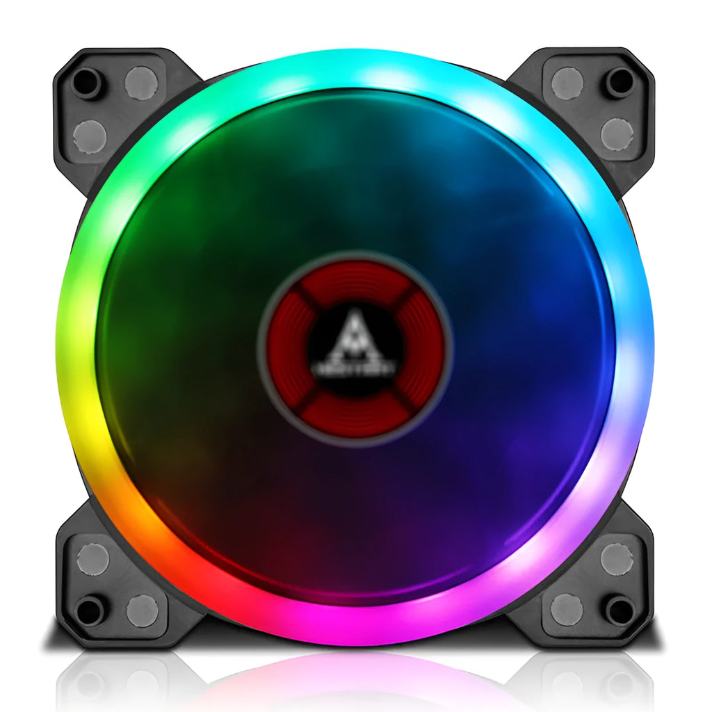 12cm camouflage pattern RGB chassis cooling fan with colour changing LEDs and hydraulic bearing