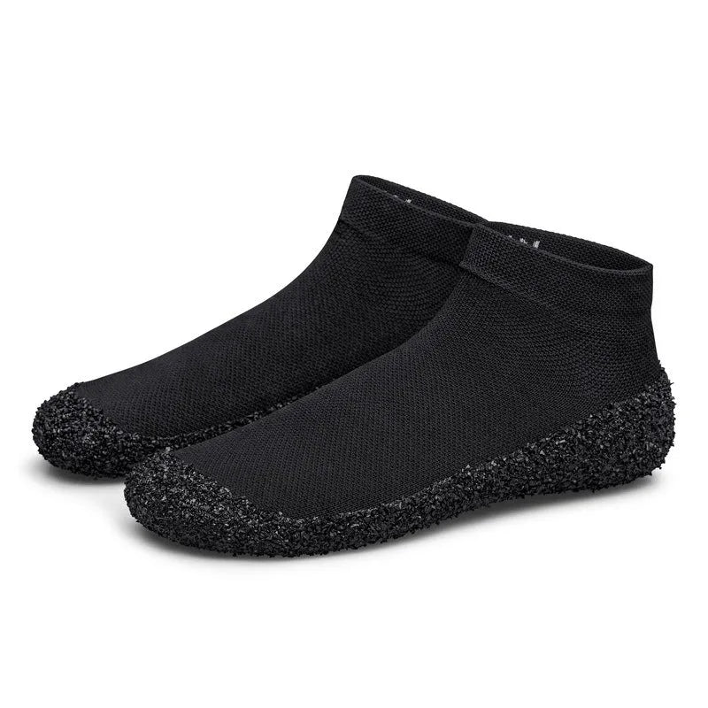 Multifunctional high top water shoes for couples in grey, red, black, and green with Gore-Tex lining and VIBRAM sole