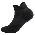 Men's cotton blend brushed sports socks in black, grey, and white, sizes 39-42 and 43-46