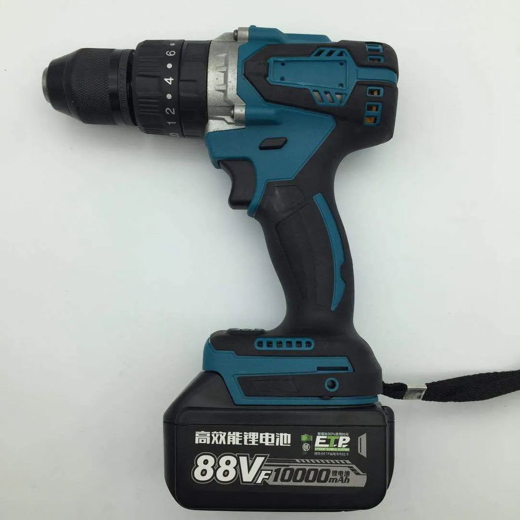 21V cordless multifunctional impact drill and electric screwdriver with 13mm chuck