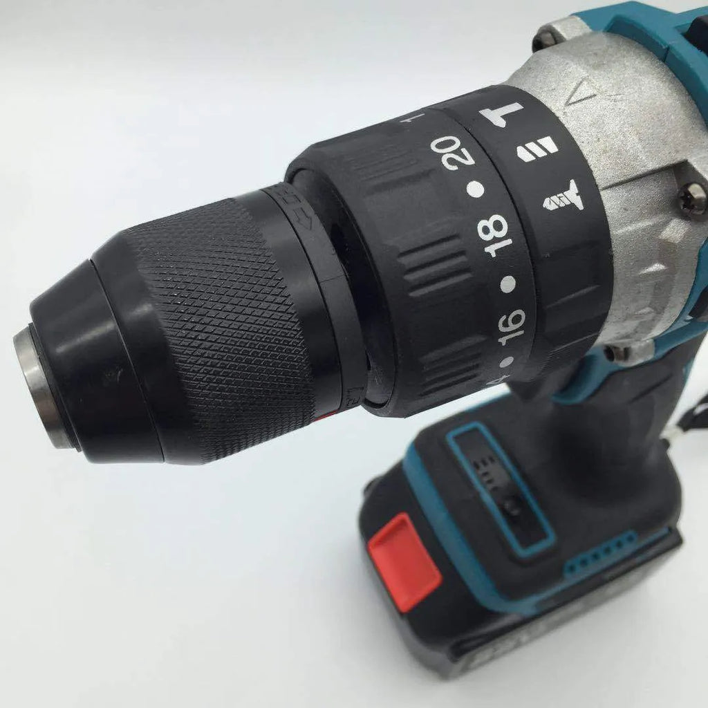 21V cordless multifunctional impact drill and electric screwdriver with 13mm chuck
