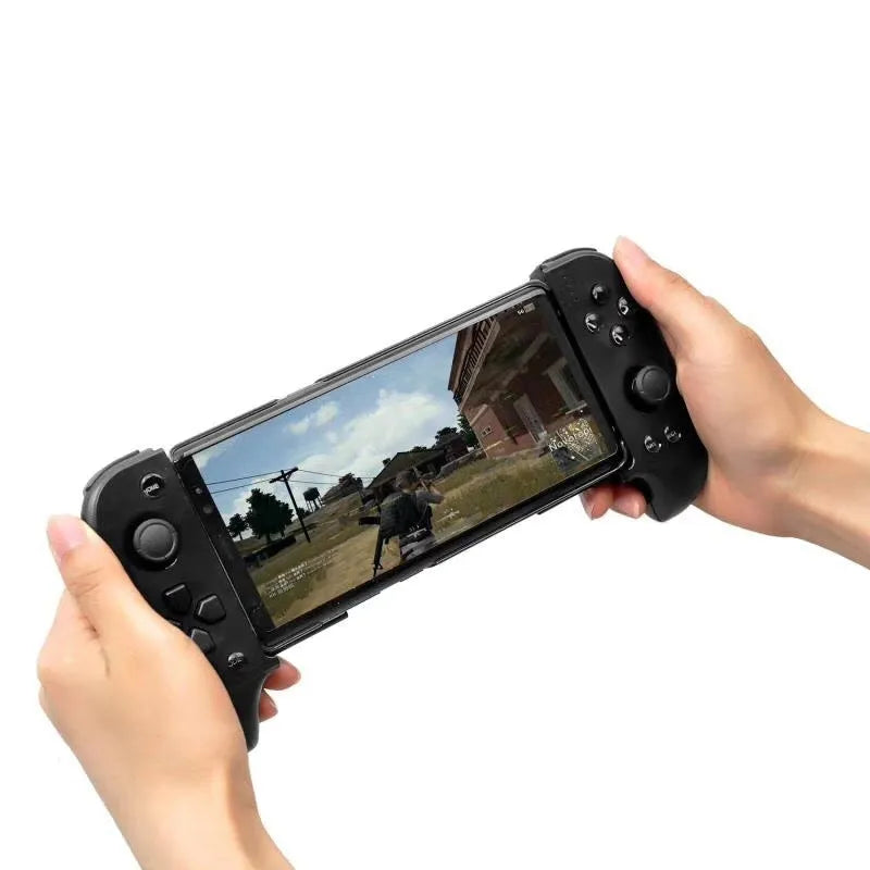 Cytec wireless Bluetooth telescopic game controller for mobile phones in black or red-blue colours