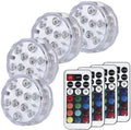Waterproof remote control decorative diving light with LED beads for pools and fish tanks